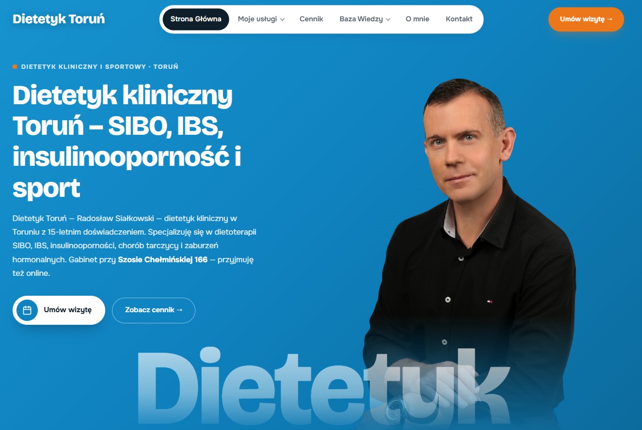Podgląd strony dietetyktorun.pl